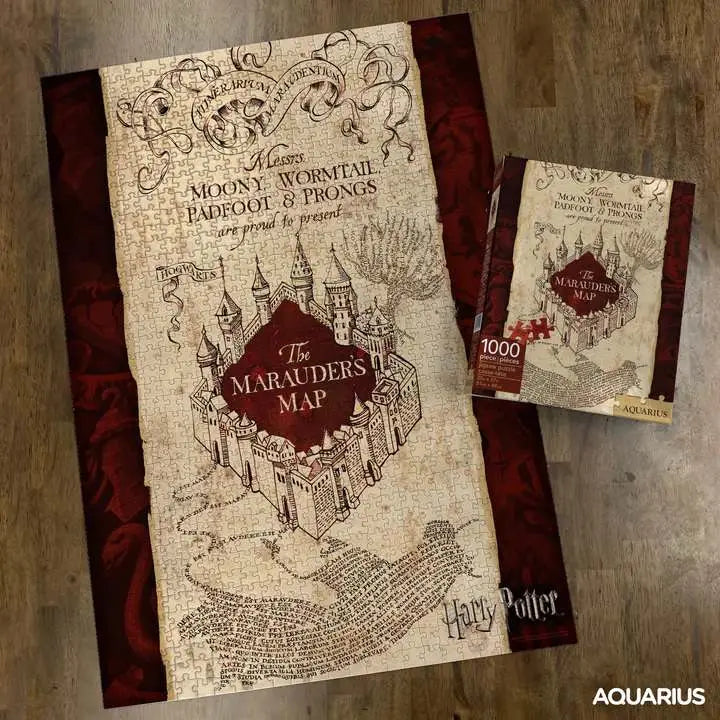 Harry Potter Marskalkskartan Pussel 1000 bitar
