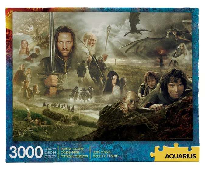 Lord of the Rings 3000-bitar pussel aquarius ent
