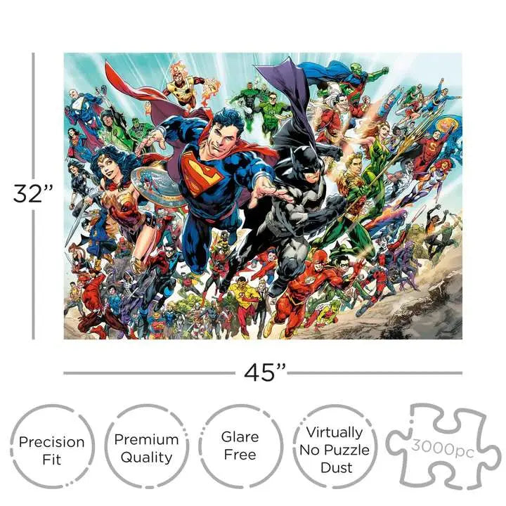 Dc Comics Pussel med 3000 bitar