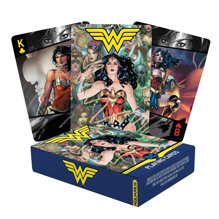 DC Comics Wonder Woman Spelkort aquarius ent