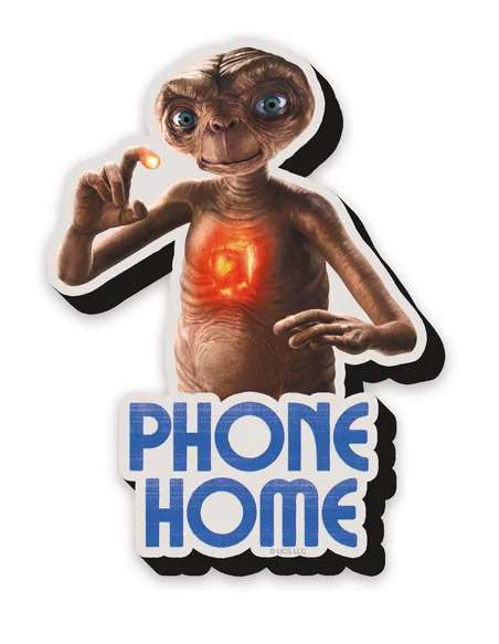 Et Phone Home Funky Chunky Magnet aquarius ent
