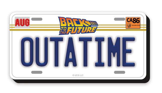 Back to the Future Licensierad Funky Chunky Magnet aquarius ent