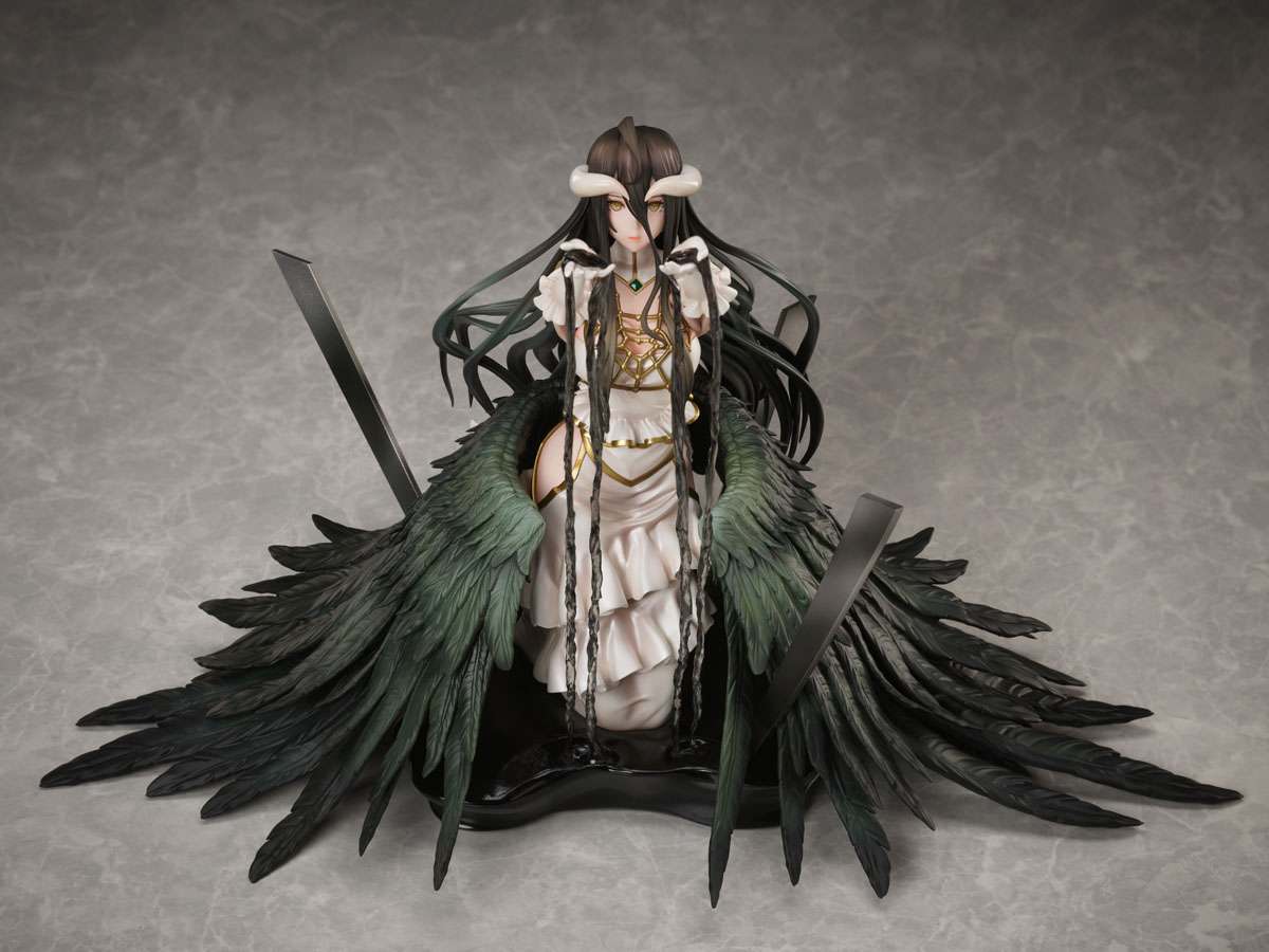 Overlord Albedo Vit Klänning 1/7 Staty furyu