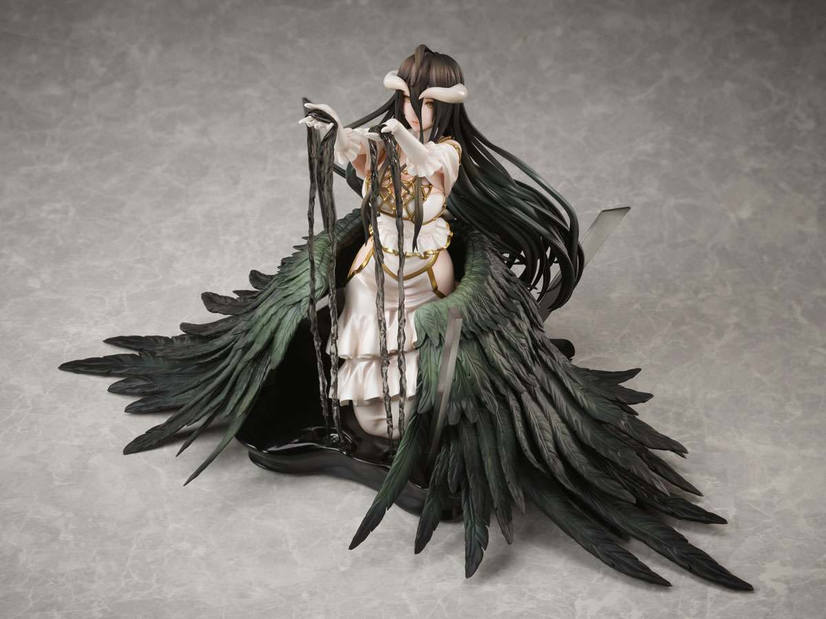 Overlord Albedo Vit Klänning 1/7 Staty furyu