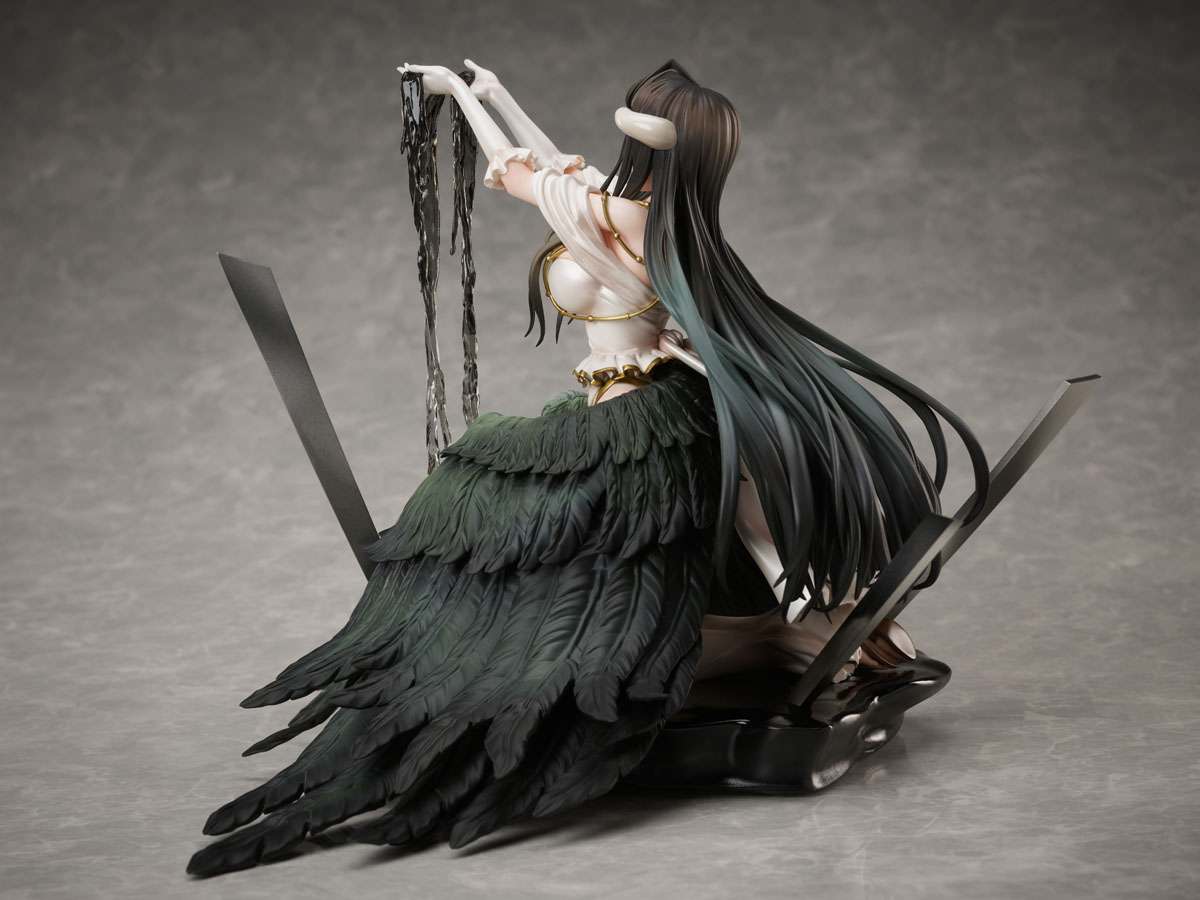 Overlord Albedo Vit Klänning 1/7 Staty furyu