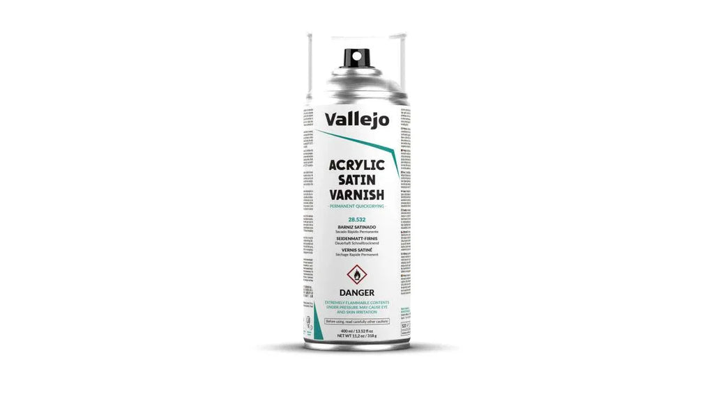 Vallejo Satin Varnish Spray 28532 för Modellbyggare - Robotto