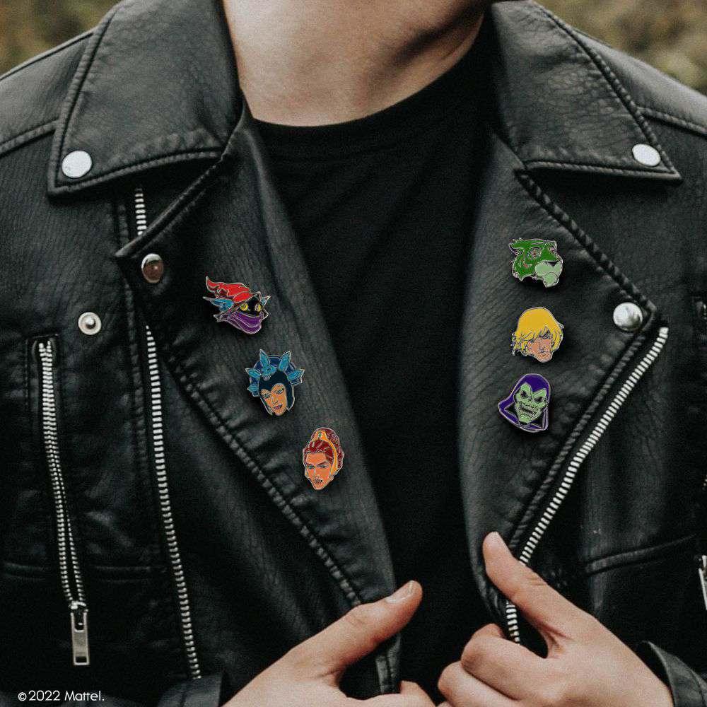 Masters of the Universe Pin Badges Set (6) - Robotto