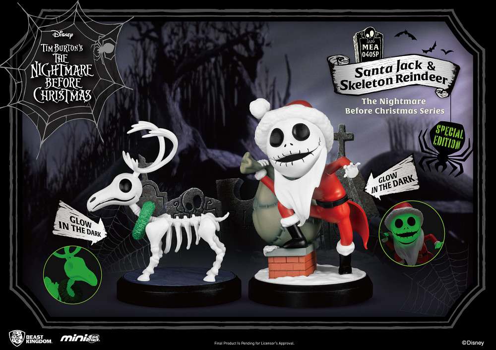 Mini Egg NBX Santa Jack & Skeleton Box beast kingdom