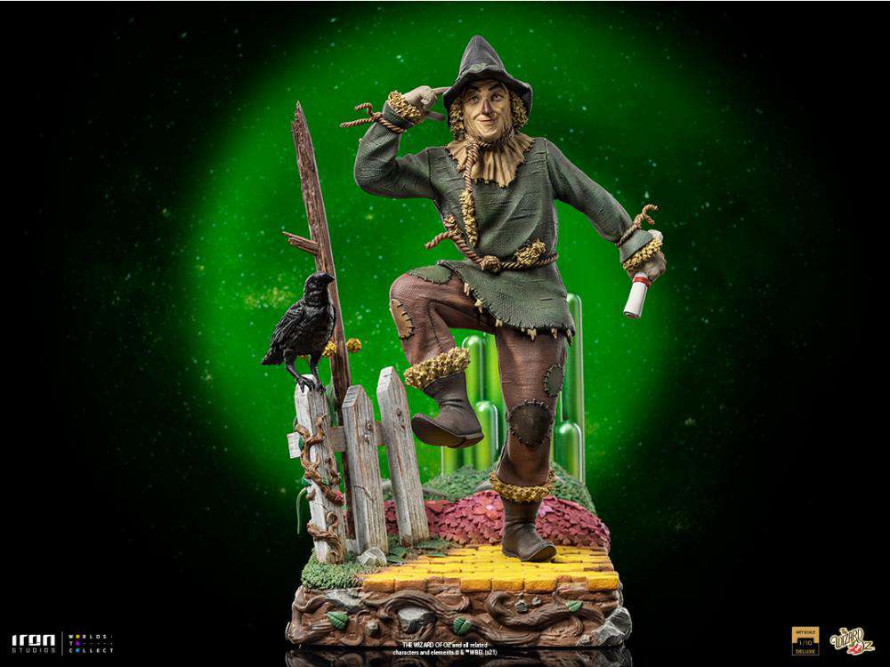 Wizard of Oz Scarecrow 1/10 DLX Statue iron studios