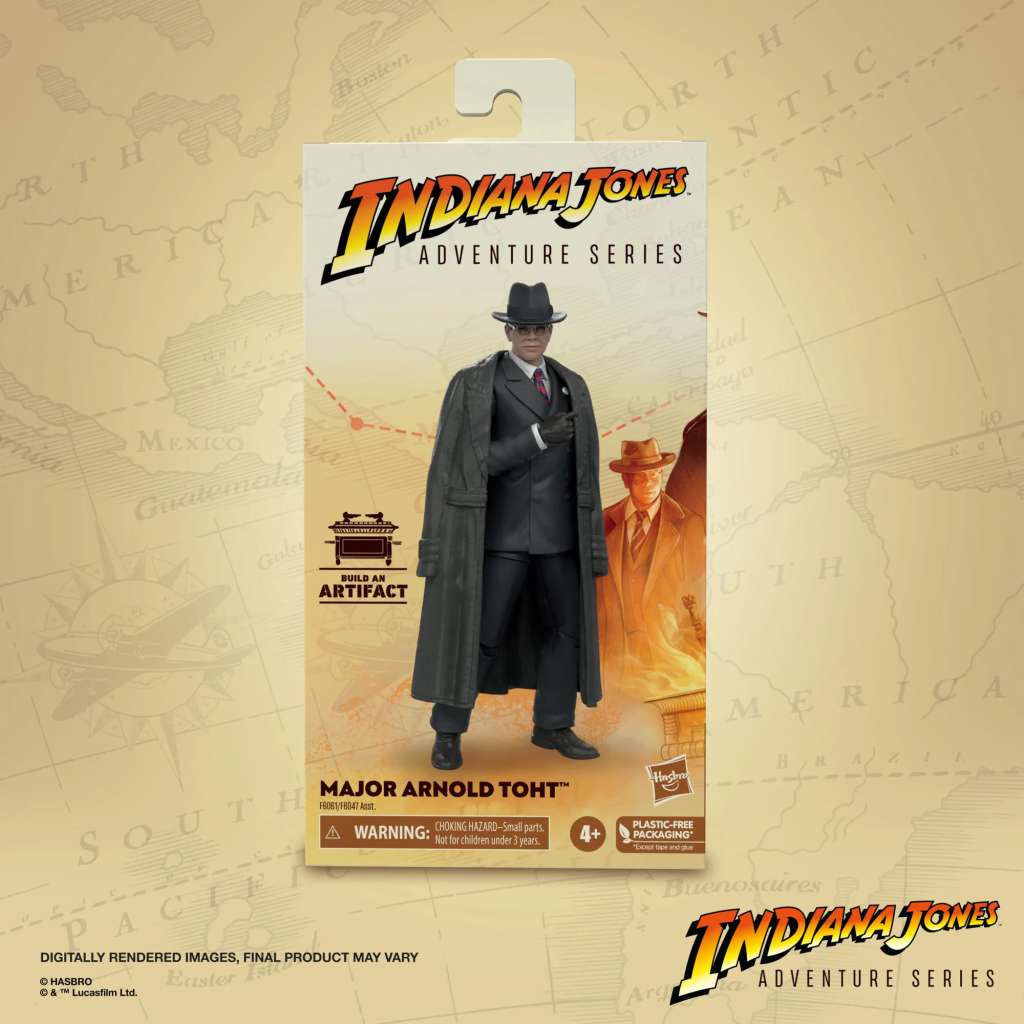 Indiana Jones Major Arnold Toht Action Figure hasbro