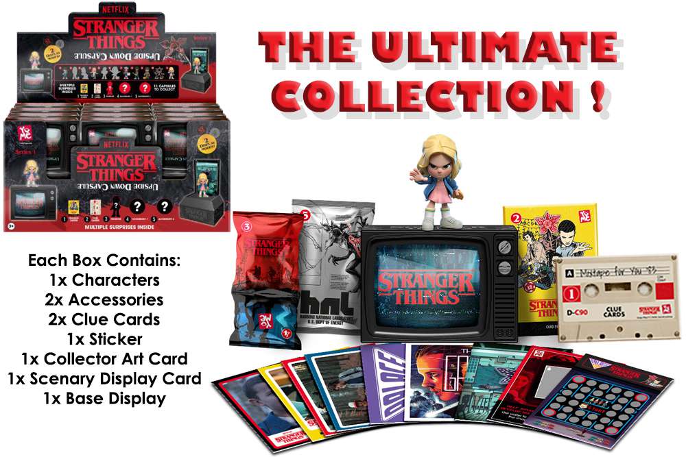 Stranger Things - Upside Down kapselserie 1 - display (12 enheter)