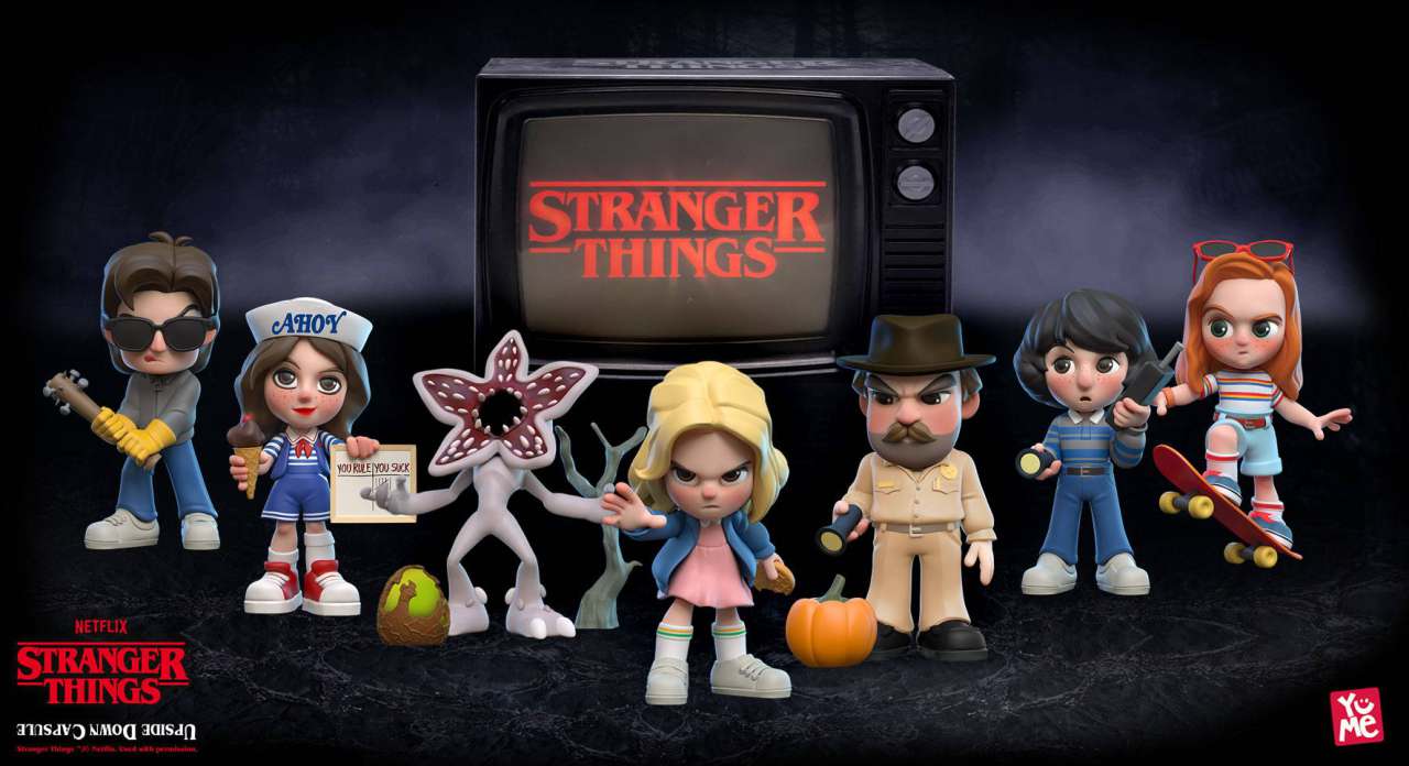 Stranger Things - Upside Down Blind Bags - 24 enheter diskdisplay