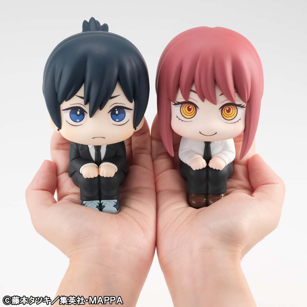 Look Up Chainsaw Man Aki Makima Figur megahouse