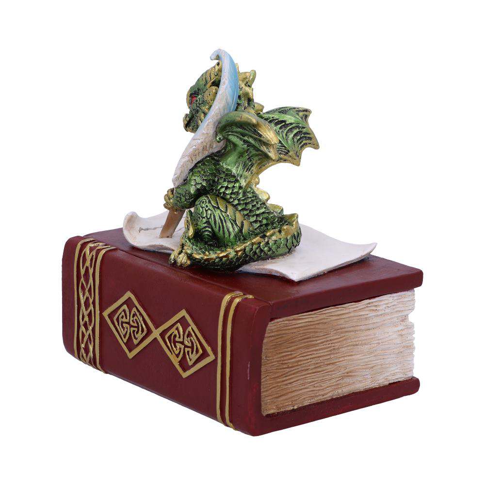 Scribe Dragon Trinket Box nemesis now