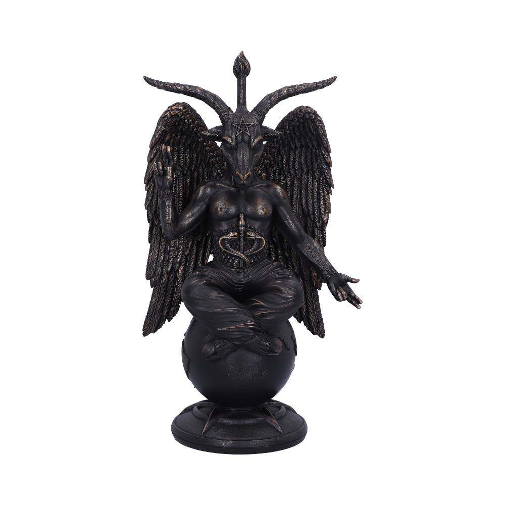 Baphomet Antik (Stor) - Ockult Figur nemesis now