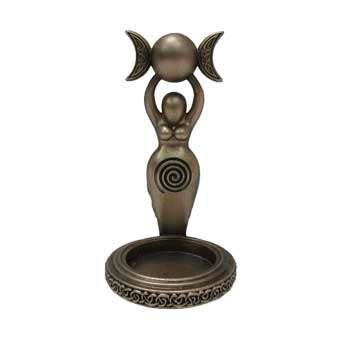 Spiral Goddess Tealight Holder – Elegant och Unik Inredning - Robotto