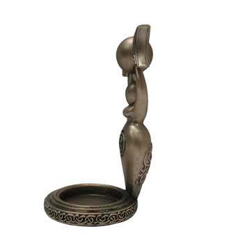 Spiral Goddess Tealight Holder – Elegant och Unik Inredning nemesis now