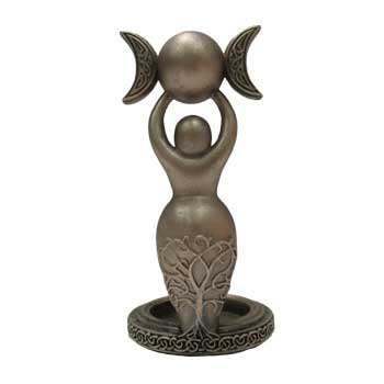 Spiral Goddess Tealight Holder – Elegant och Unik Inredning - Robotto