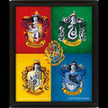HARRY POTTER HOUSE CRESTS 3D POSTER - bild 1