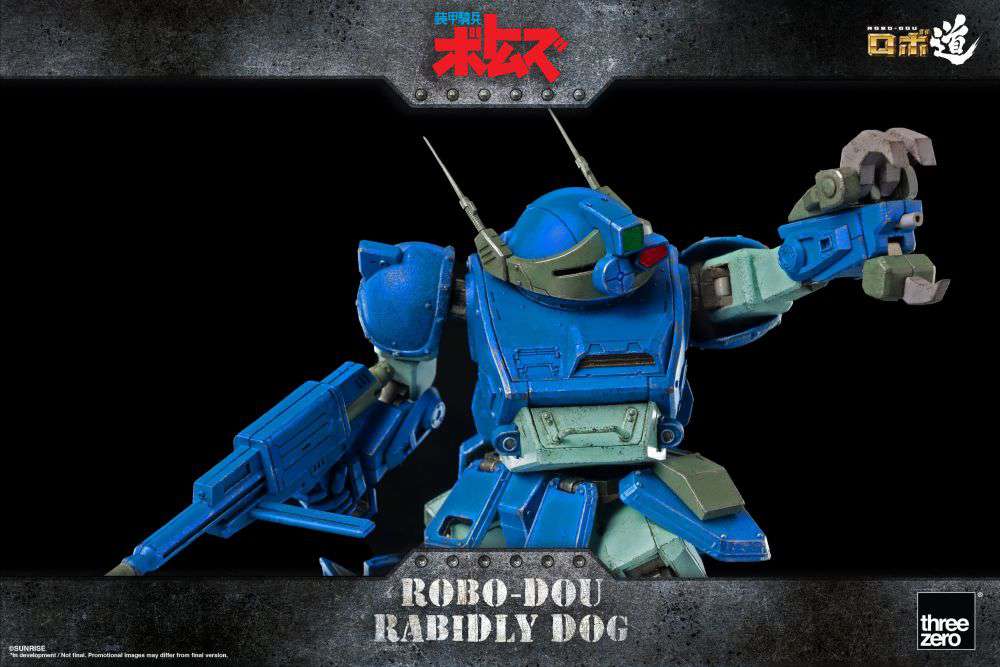 Robo - DOU Rabidly Dog Samlarfigur threea toys/threezero