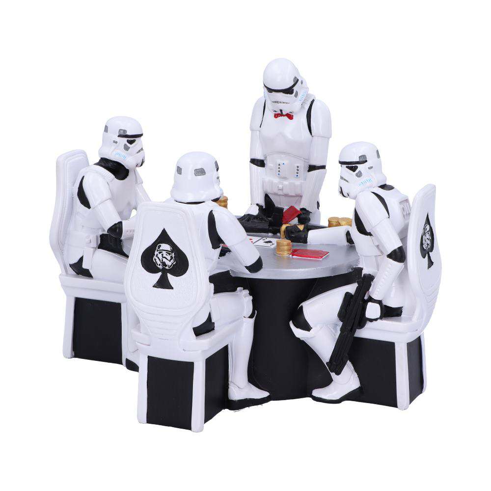 Stormtrooper Poker Face Gambling Figur nemesis now