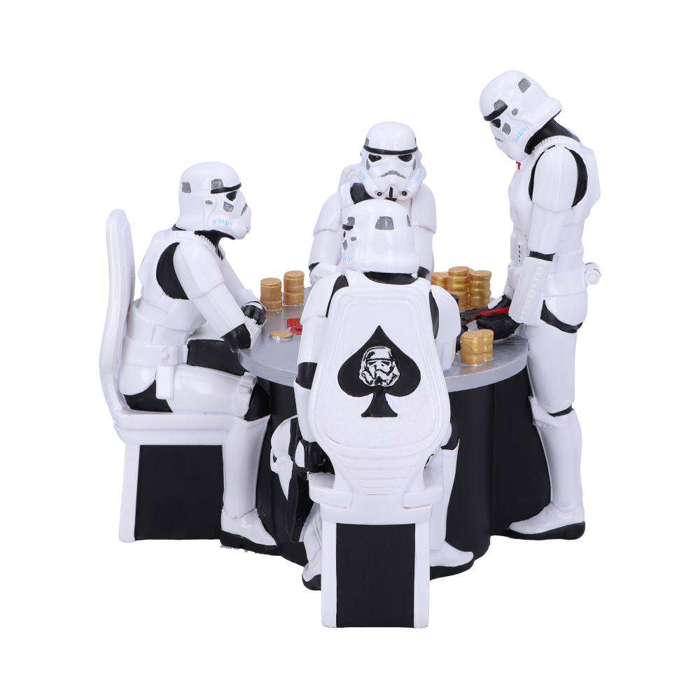 Stormtrooper Poker Face Gambling Figur nemesis now