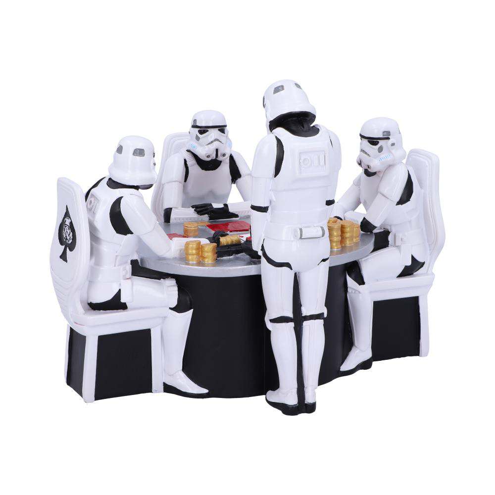 Stormtrooper Poker Face Gambling Figur nemesis now