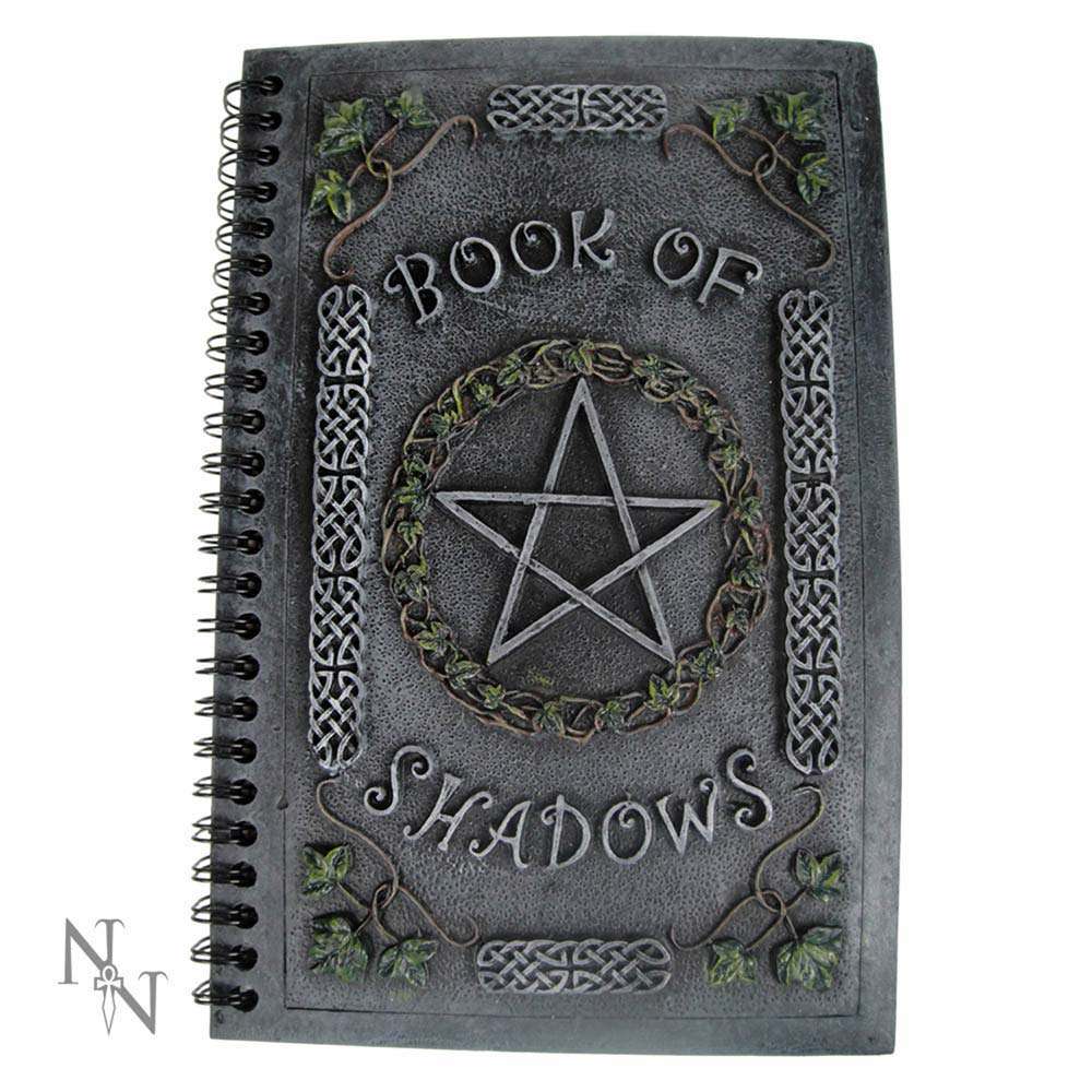 Anteckningsblock med Resin Spiralöverdrag - Ivy Pentagram nemesis now