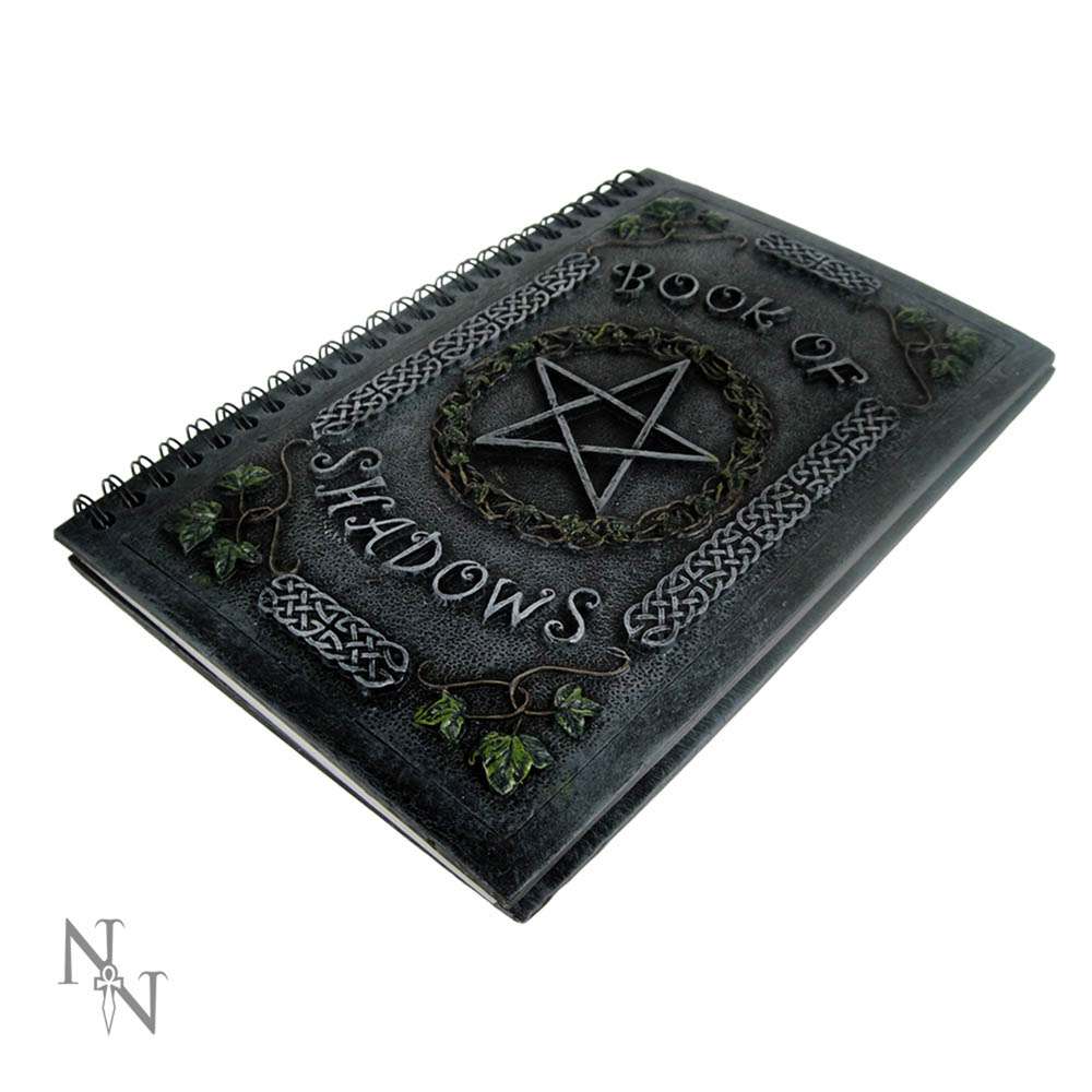 Anteckningsblock med Resin Spiralöverdrag - Ivy Pentagram nemesis now