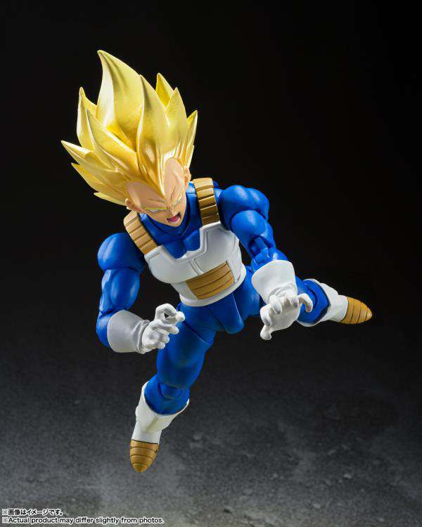Dragon Ball Z SS Vegeta Awakened SHF - Samlarfigur bandai