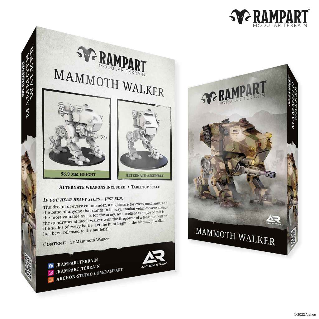 Rampart Mammoth Walker archon games