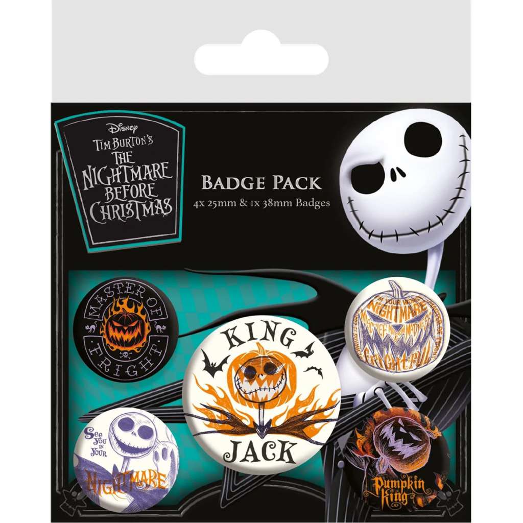 Nightmare Before Christmas Badges Pack pyramid international
