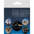 Pink Floyd Badges Set - 5 Metal Enamel Badges pyramid international