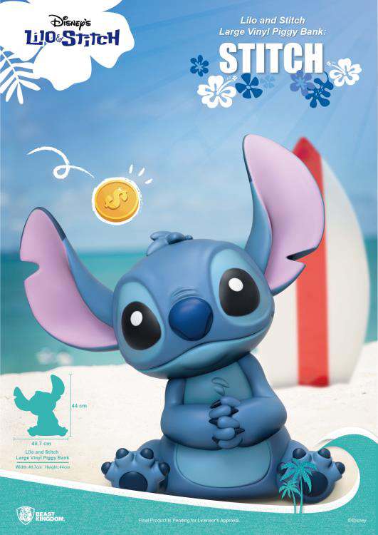 Stitch Stor Stor Vinyl Spargris beast kingdom