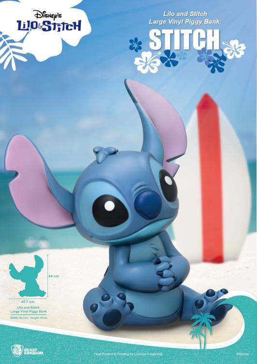 Stitch Stor Stor Vinyl Spargris beast kingdom