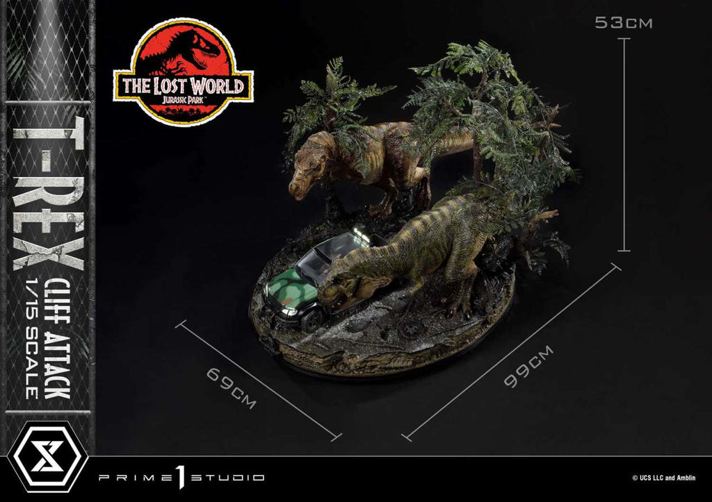 JP Lost World T-Rex Cliff Attack Bonus – Spännande Äventyr för Din Samling Robotto