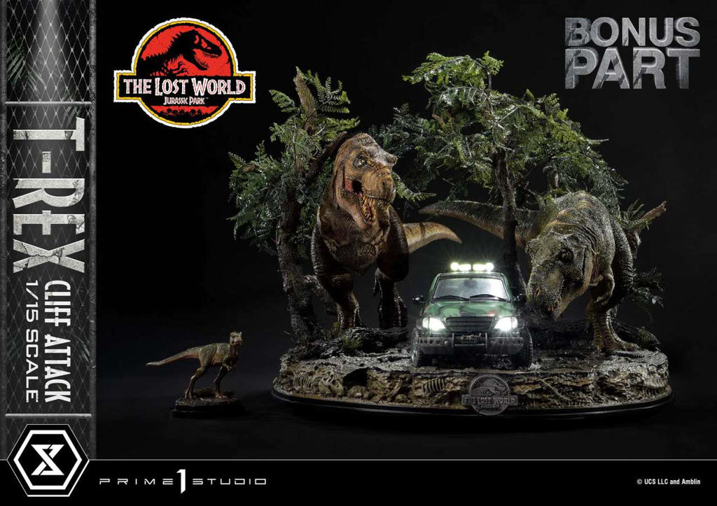 JP Lost World T-Rex Cliff Attack Bonus – Spännande Äventyr för Din Samling Robotto