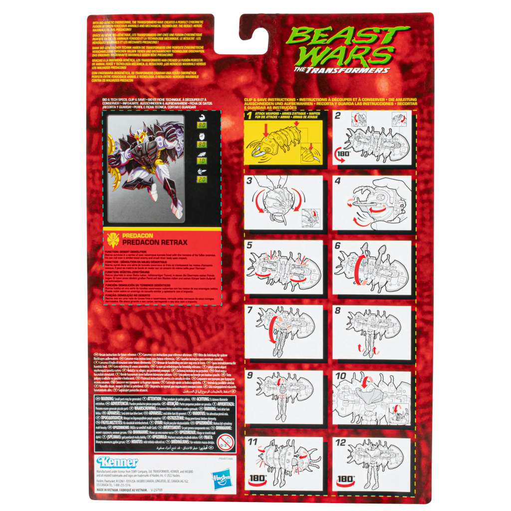 Transformers BW Predacon Retrak AF - Vintage Actionfigur hasbro