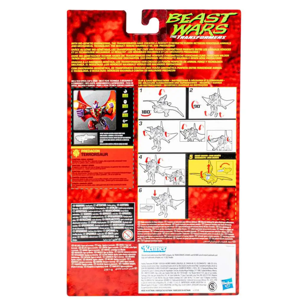 Transformers Bw Terrorsaur Af