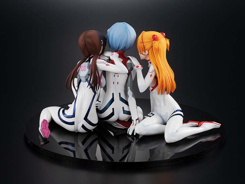 Eva 3.0+1.0 Asuka, Rei & Mari Newtype Figurer kadokawa