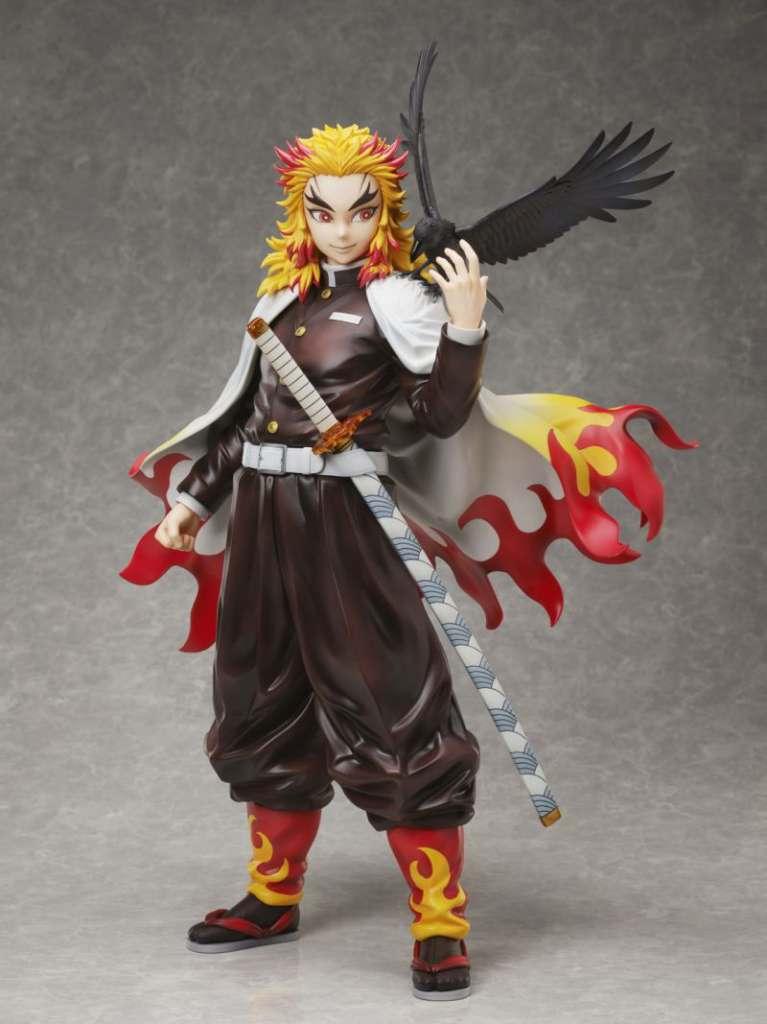 Demon Slayer Kyojuro Rengoku 1/4 Staty - Robotto