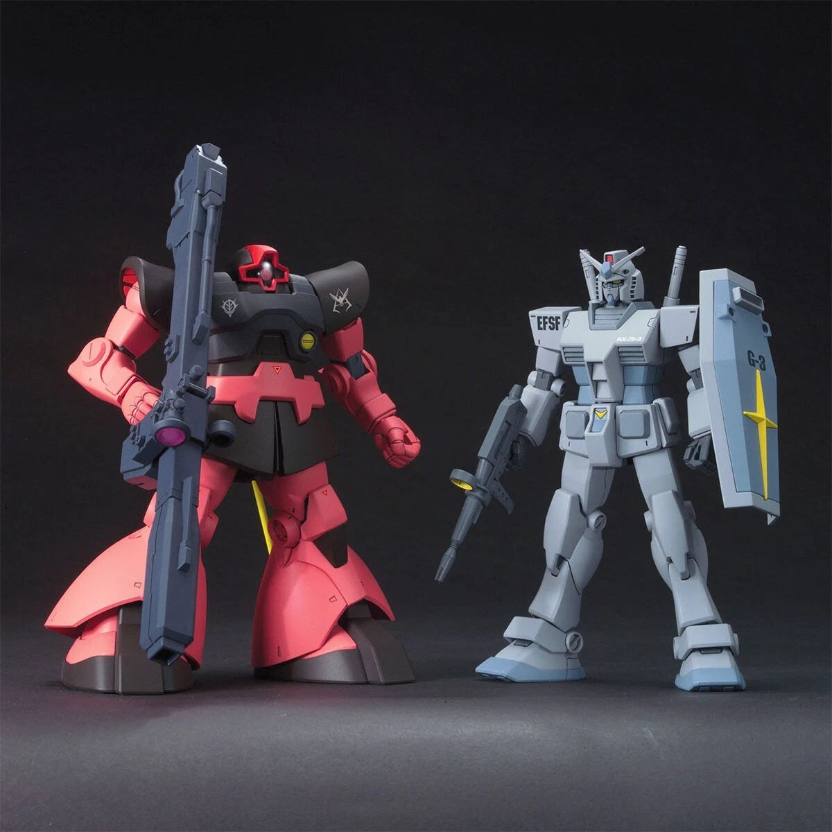 HGUC Gundam G3 vs Char Rick Dom 1/144 - High-Speed Model Collection