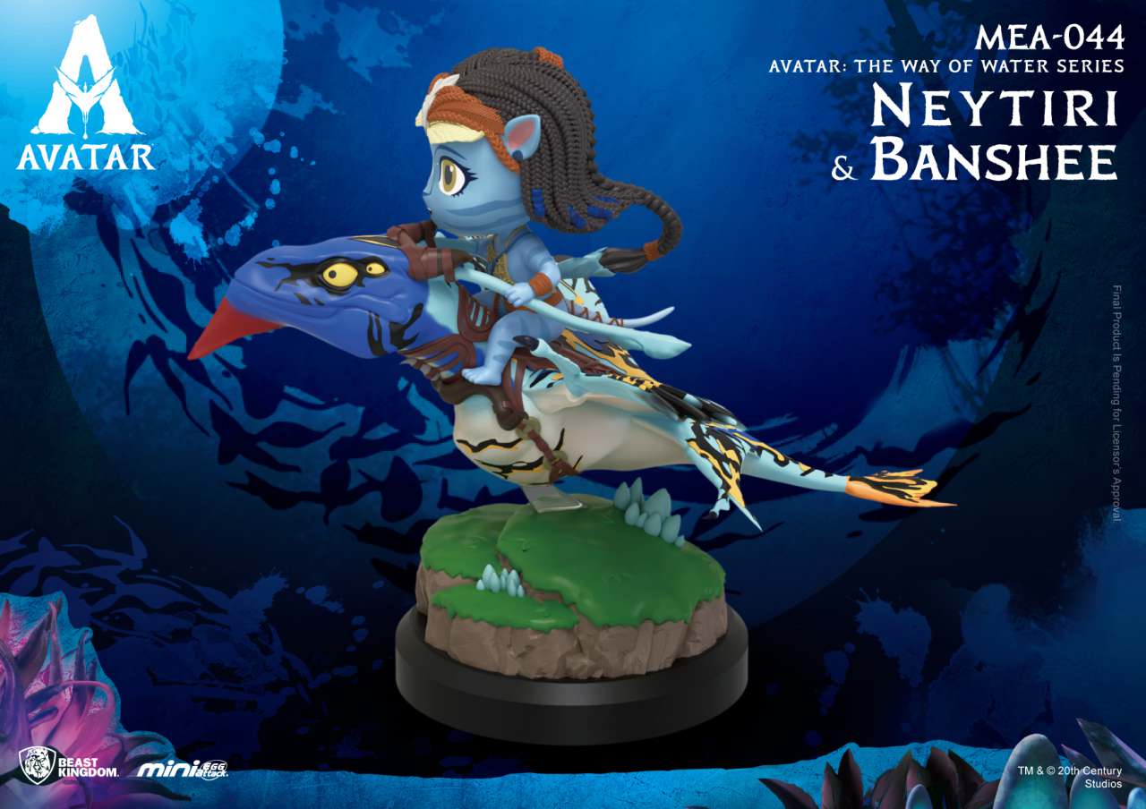 Miniägg Avatar 2 Neytiri + Banshee beast kingdom