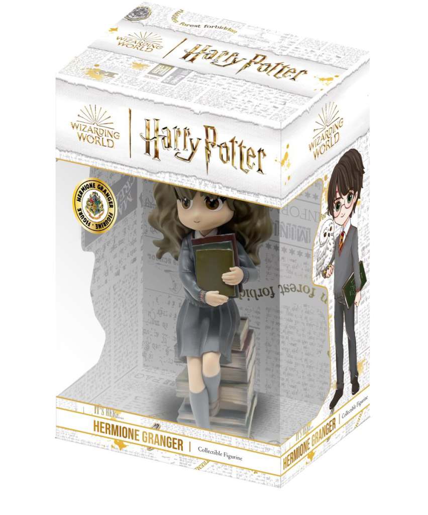 Harry Potter Hermione Figur på Hög av Trollkarlens Böcker plastoy