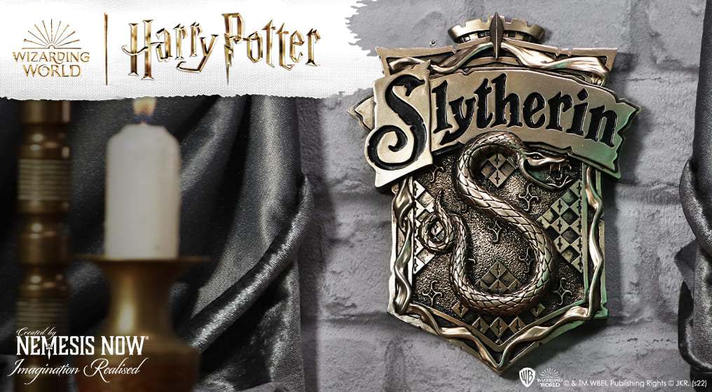 Harry Potter Slytherin Väggplakett nemesis now