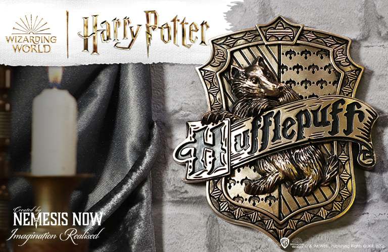 Harry Potter Hufflepuff Väggplakett nemesis now