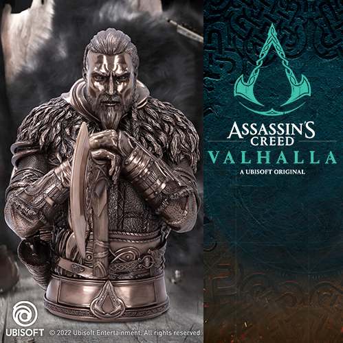 Assassin's Creed Valhalla Eivor Bust i Brons nemesis now