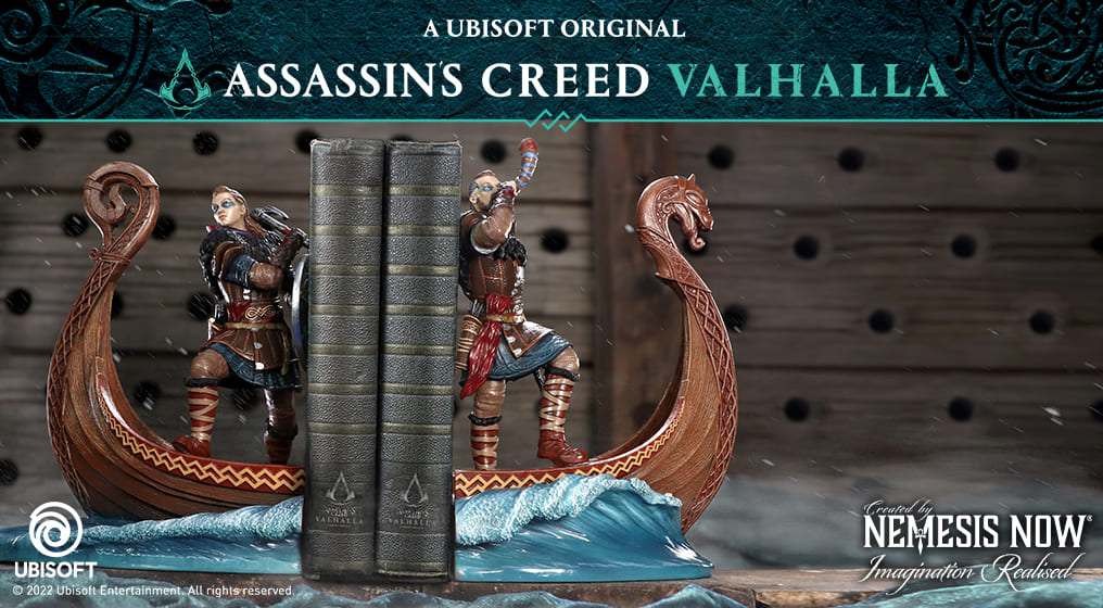 Assassin’s Creed Valhalla Bokstöd nemesis now