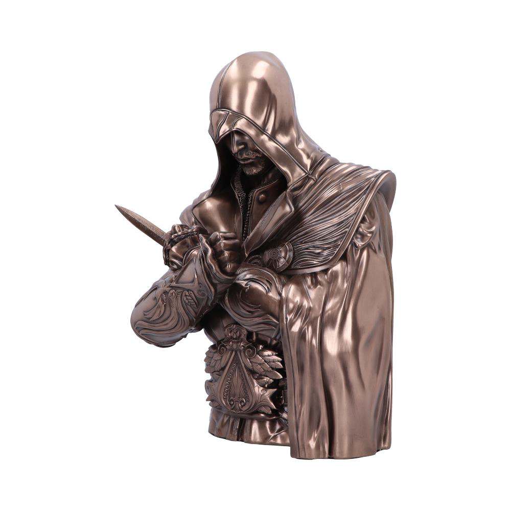 Assassin's Creed Ezio Bust Box i Brons nemesis now