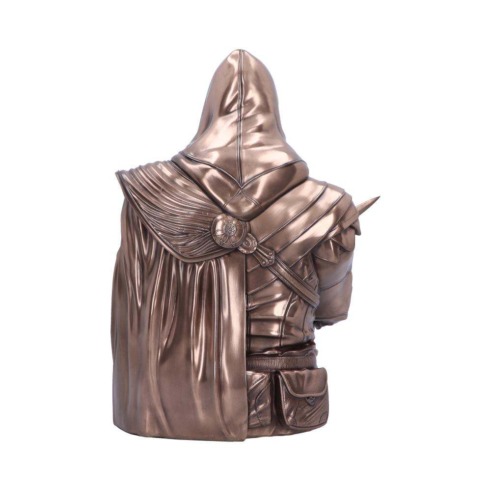 Assassin's Creed Ezio Bust Box i Brons nemesis now